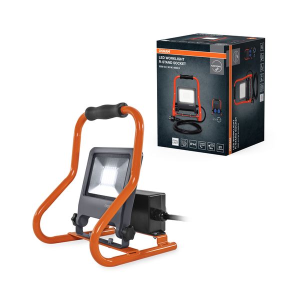 LED Worklight R-Stand Socket 30W 840 - , изображение 5