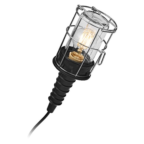 Handlamp Iron E27 Black - , изображение 3