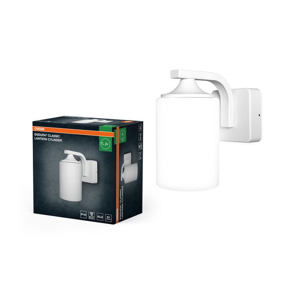 ENDURA Classic Lantern Cylinder E27 White - , изображение 2