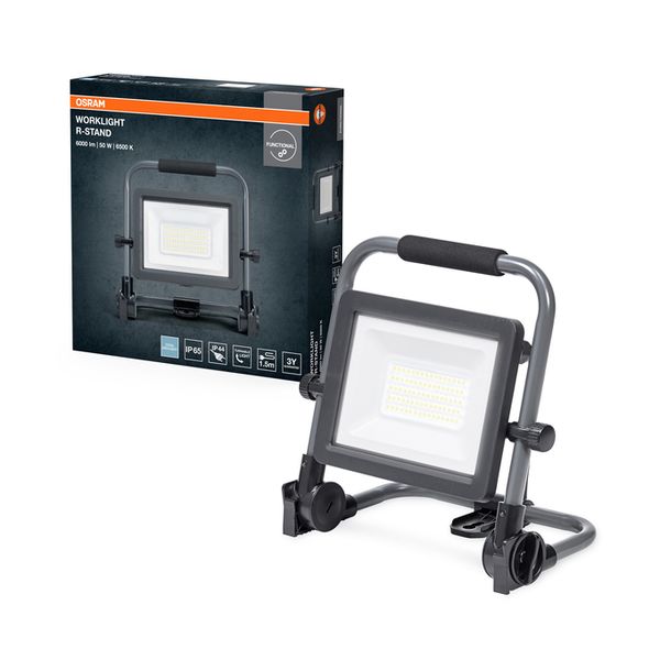 LED WORKLIGHT VALUE R-STAND 50W 865 - , изображение 2
