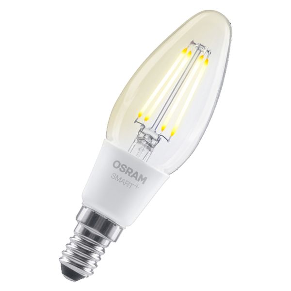 SMART+ MATTER Filament Dimmable Classic B40 4W 827 E14 - , изображение 2