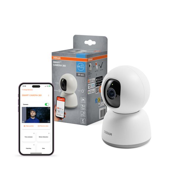 SMART+ WIFI Camera 360 White - , изображение 3