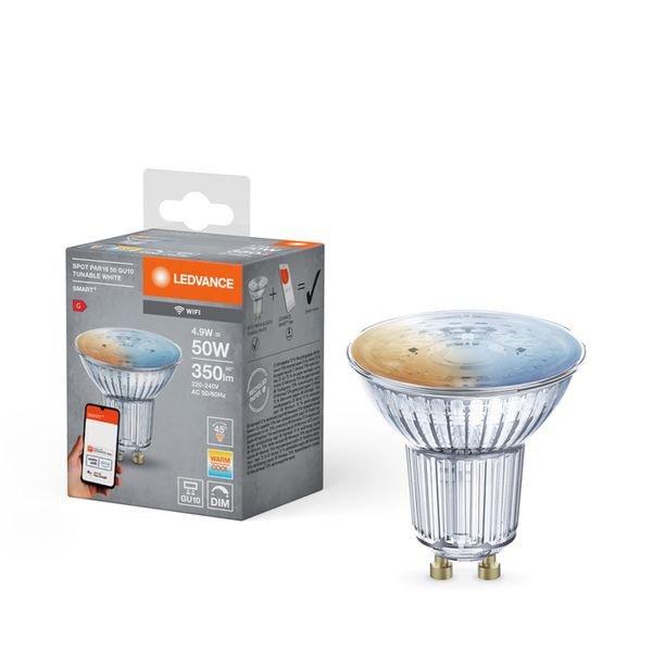SMART+ WiFi Spot 50 45 ° 4.9 W/2700…6500 K GU10 - , изображение 6