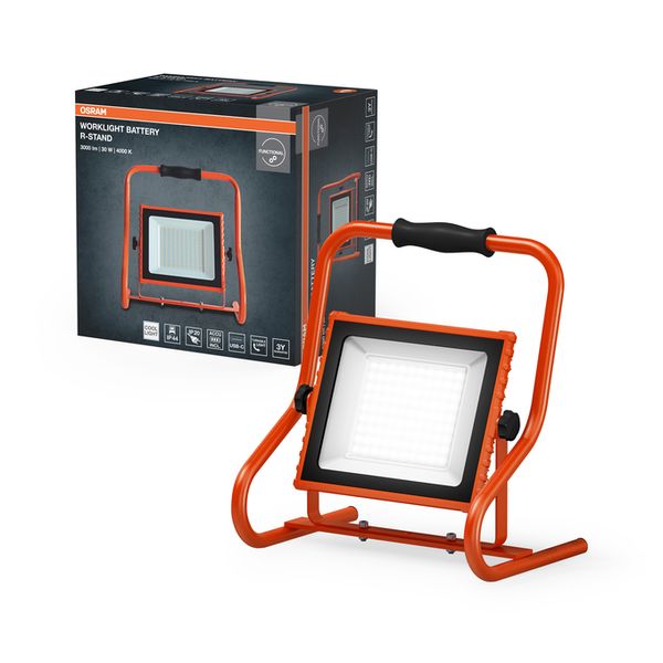 LED Worklight Battery R-Stand 30W 4000K - , изображение 2