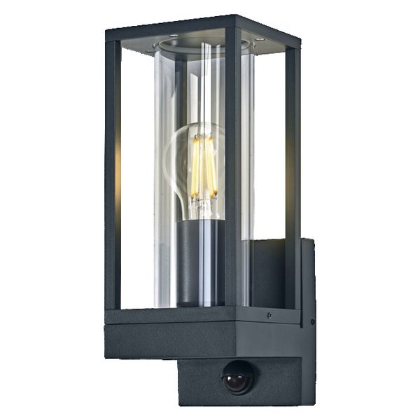 Endura Classic Frame Wall Sensor E27 IP54 Dark Grey - , изображение 4
