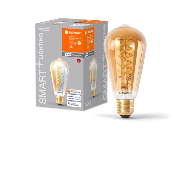 SMART+ WiFi Filament Edison 50 Tunable White E27 - , изображение 2