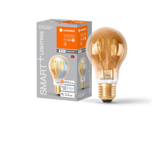 SMART+ WiFi Filament Classic 40 Tunable White E27 - , изображение 2