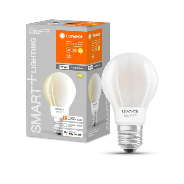 SMART+ Filament Classic Dimmable 100 11 W/2700 K E27 - , изображение 6