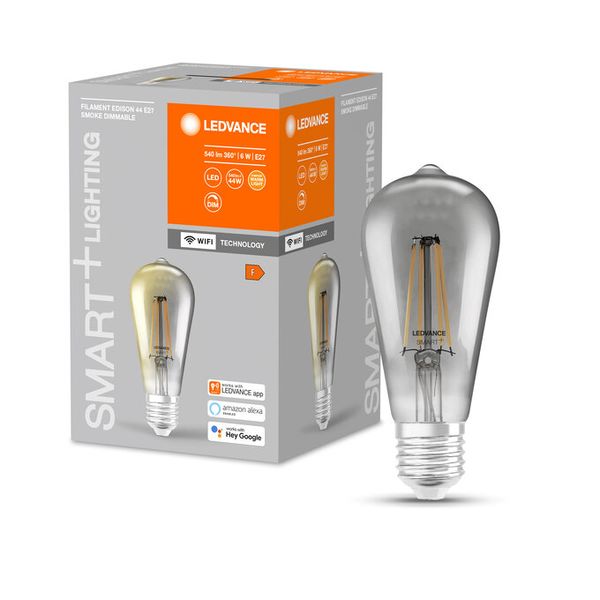 SMART+ Filament Edison Dimmable 44 6 W/2500 K E27 - , изображение 3