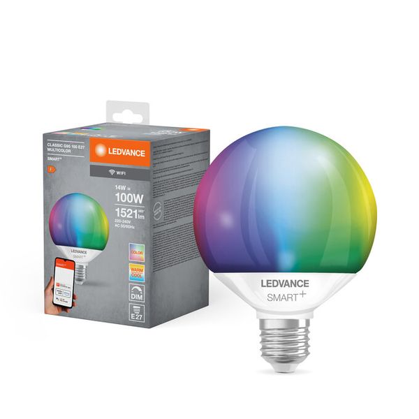 SMART+ WIFI CLASSIC G95 100 14W Multicolor E27 - , изображение 6