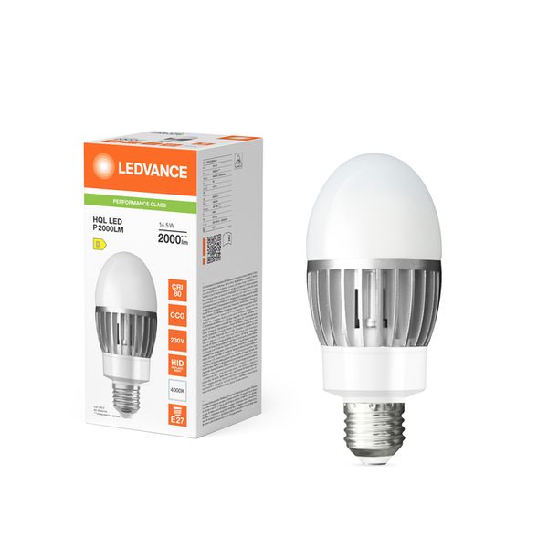 HQL LED ALU PERFORMANCE 2000LM 14.5W 840 E27 - , изображение 5