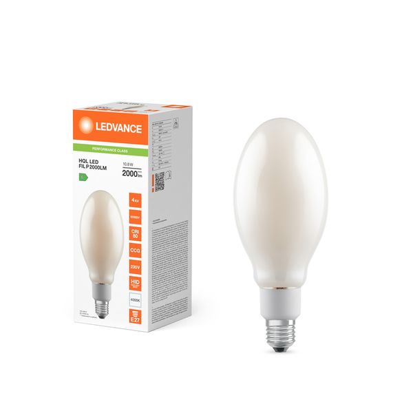HQL LED FILAMENT PERFORMANCE 2000LM 10.8W 840 E27 - , изображение 5