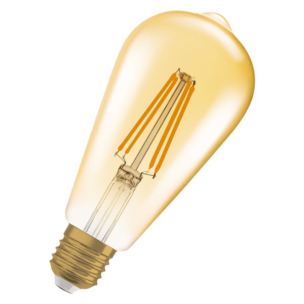 Vintage 1906 Edison 55 Filament DIM 6.5W 824 Gold E27 - , изображение 7