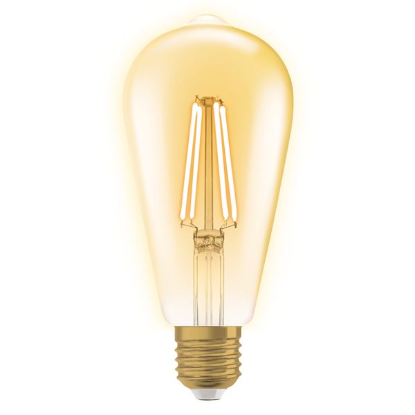 Vintage 1906 Edison 60 Filament DIM 7.2W 824 Gold E27 - , изображение 19