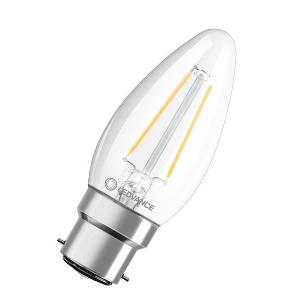 LED Classic B 25 Filament P 2.5W 827 Clear B22d - 