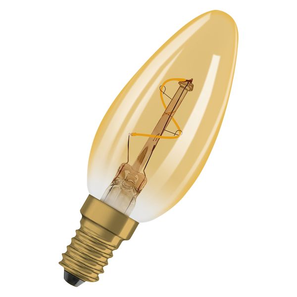 Vintage 1906 Classic B Spiral Filament 1.8W 822 Gold E14 - , изображение 7