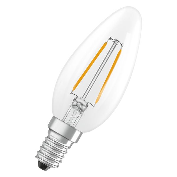 LED Classic B 25 Filament V 1.8W 830 Clear E14 - , изображение 3