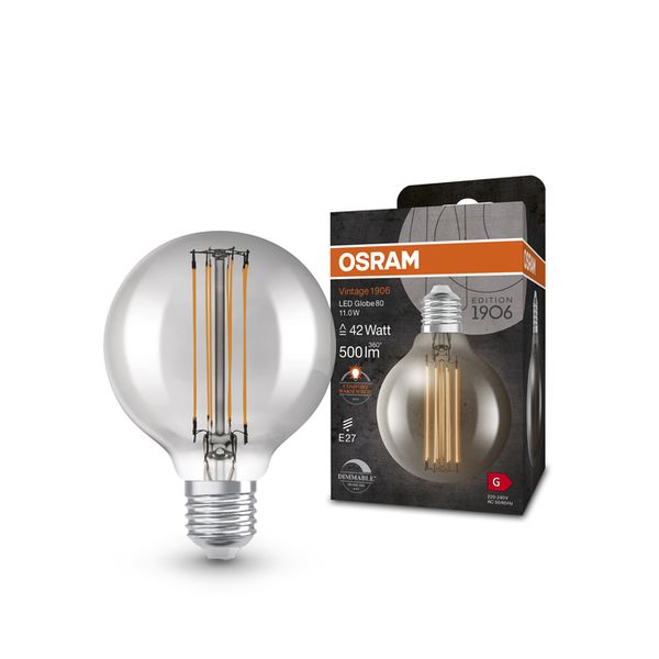Vintage 1906 Globe 80 42 Filament DIM 11W 818 Smoke E27 - , изображение 7
