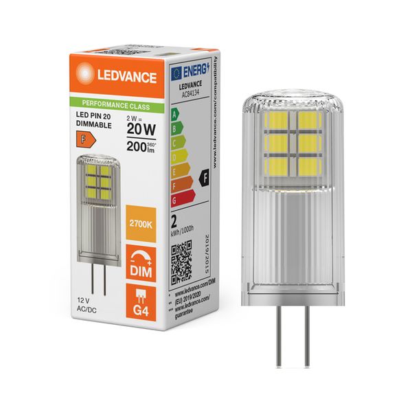 LED PIN 20 320° DIM P 2W 827 Clear G4 - , изображение 5