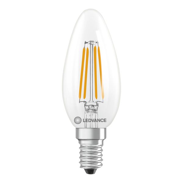 LED Classic B 40 Filament V 3.4W 827 Clear E14 - , изображение 2