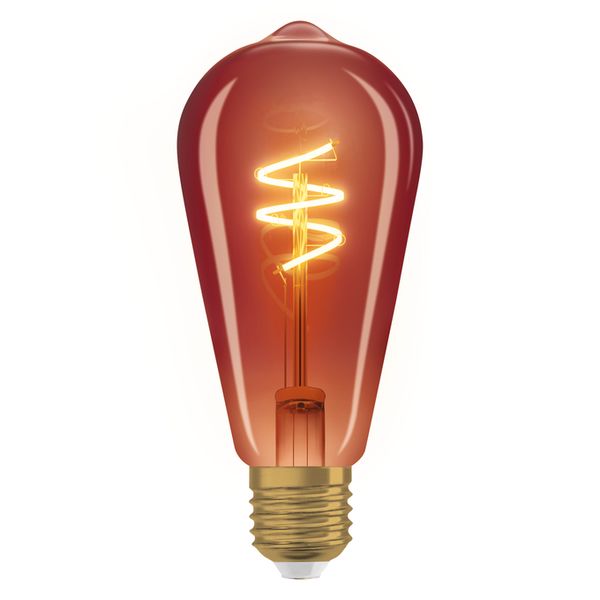 Vintage 1906 Edison 5 Spiral Filament DIM 3W 618 Copper E27 - , изображение 19