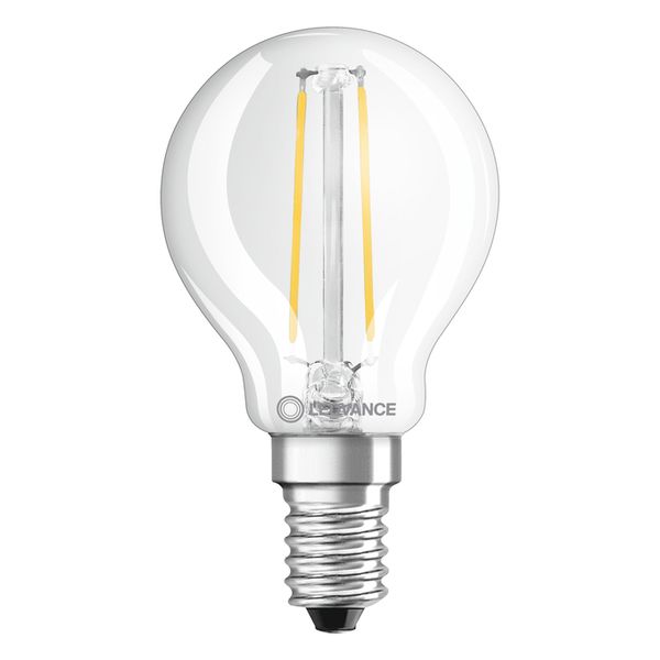 LED Classic P 25 Filament P 2.5W 827 Clear E14 - , изображение 2