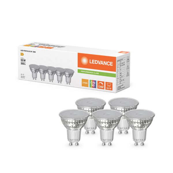 LED PAR16 50 36° DIM P 3.7W 927 GU10 - , изображение 5
