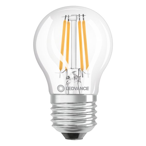 LED Classic P 40 Filament DIM CRI97 S 4.2W 927 Clear E27 - , изображение 2