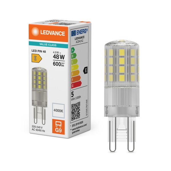 LED PIN 48 320° V 4.5W 840 Clear G9 - , изображение 5