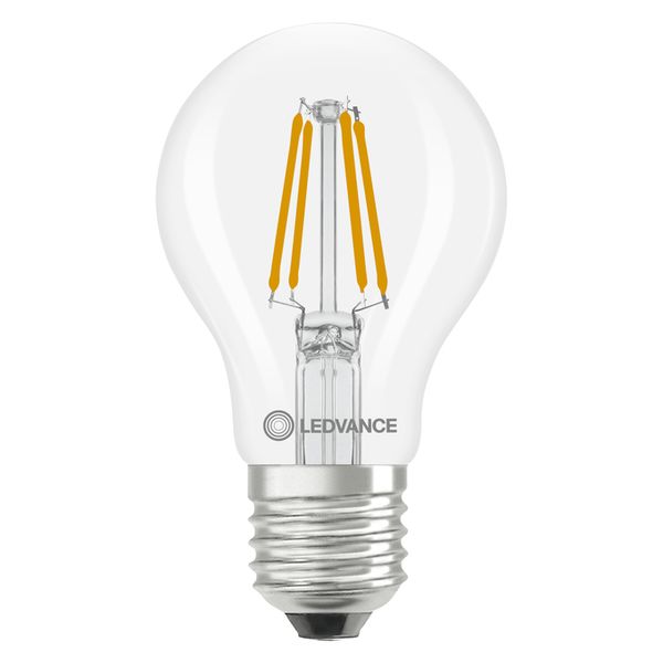 LED Classic A 40 Filament Daylight Sensor S 4.9W 827 Clear E27 - , изображение 2