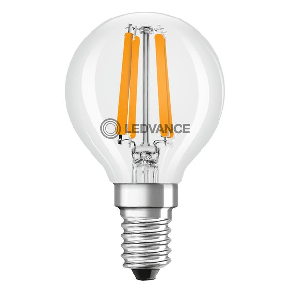 LED Classic P 40 Filament DIM CRI97 S 4.2W 927 Clear E14 - , изображение 2