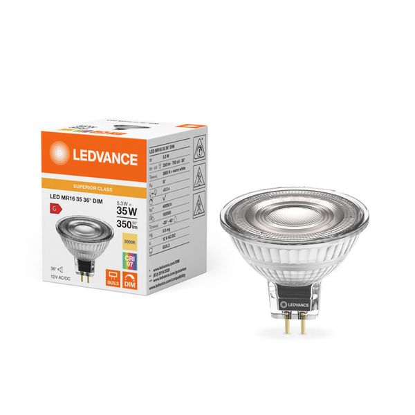 LED MR16 35 36° DIM S 5.3W 930 GU5.3 - , изображение 5