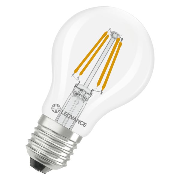 LED Classic A 40 Filament Daylight Sensor S 4.9W 827 Clear E27 - 