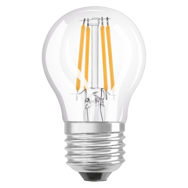 LED Classic P 40 Filament DIM CRI97 S 4.2W 927 Clear E27 - , изображение 4