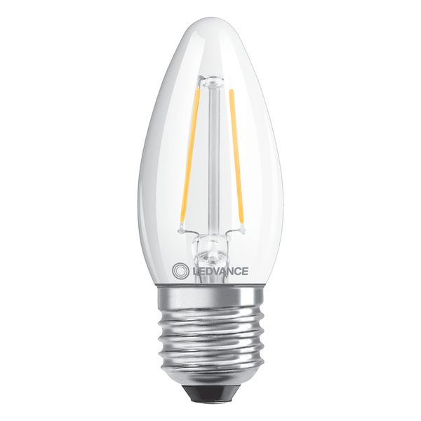 LED Classic B 40 Filament DIM P 4.8W 827 Clear E27 - , изображение 2