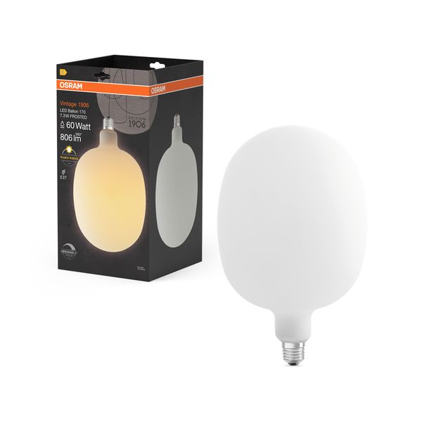 Vintage 1906 Ballon 60 Filament DIM 7.3W 827 Frosted E27 - , изображение 13