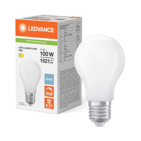 LED Classic A 100 Filament DIM P 11W 865 Frosted E27 - , изображение 5