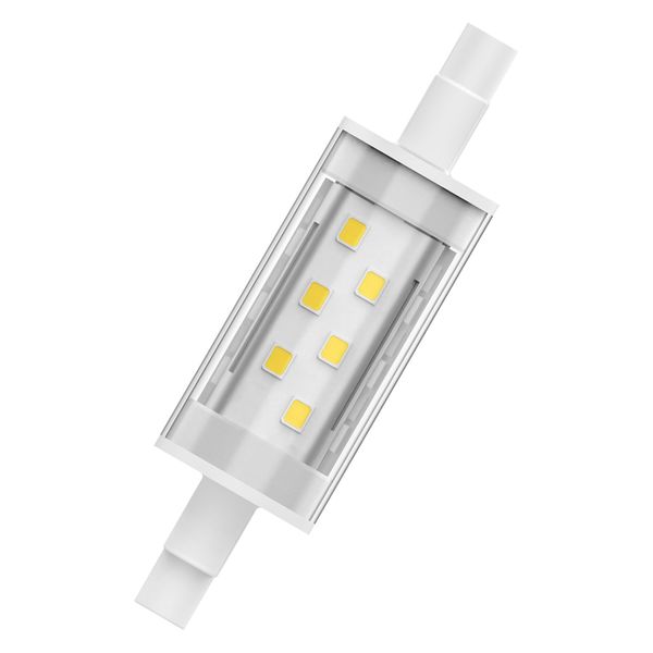 LED Slim Line 78 75 300° V 9.5W 827 Clear R7s - , изображение 3