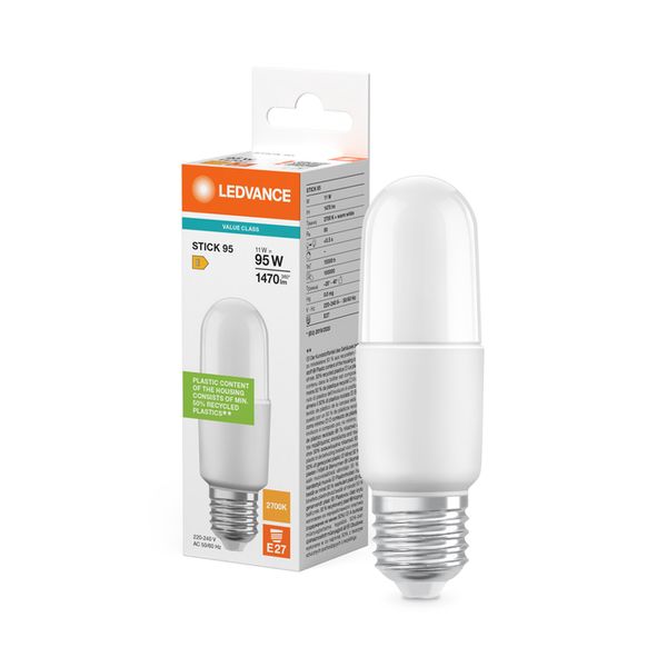 LED STICK 95 11W 827 FROSTED E27 - , изображение 5