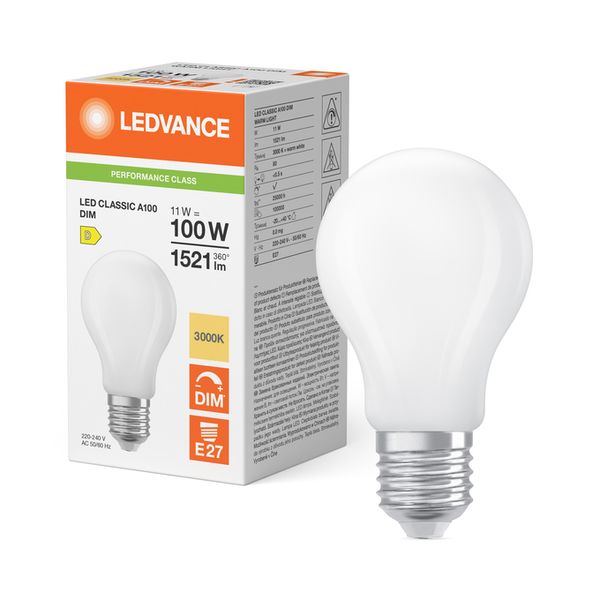 LED Classic A 100 Filament DIM P 11W 830 Frosted E27 - , изображение 5