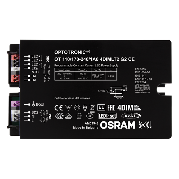 OT 110/170…240/1A0 4DIMLT2 G2 CE - , изображение 2