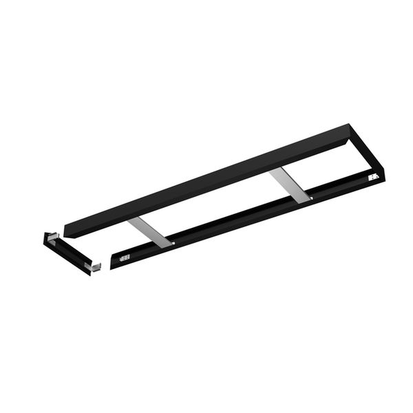 PANEL 1200 SURFACE MOUNT KIT BK - 