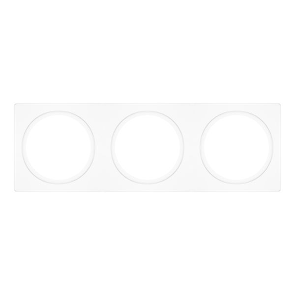 SPOT FRAME 100X300 3X D68 WT - 