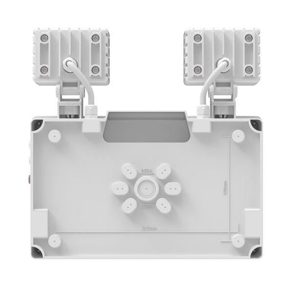 EM TWIN SPOT V 3W 3H AT IP65 WT - , изображение 3