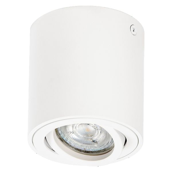 Spot Surface Round GU10 White - 