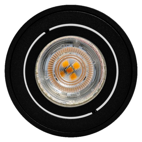 Spot Surface Round GU10 Black - , изображение 3