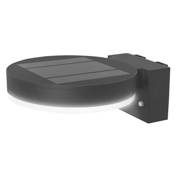 ENDURA Style Solar Wall Sensor Single Circle 6W Black - , изображение 6