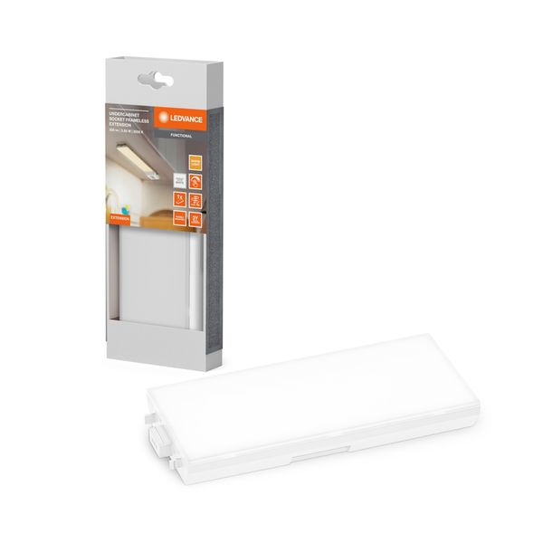 Undercabinet Socket Flood 830 DIM White Extension - , изображение 2