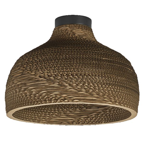 Decor Cardboard Hat Ceiling E27 Brown - 