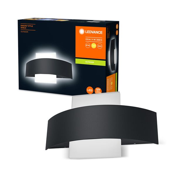 ENDURA Style Shield Square 11W Dark Gray - , изображение 3